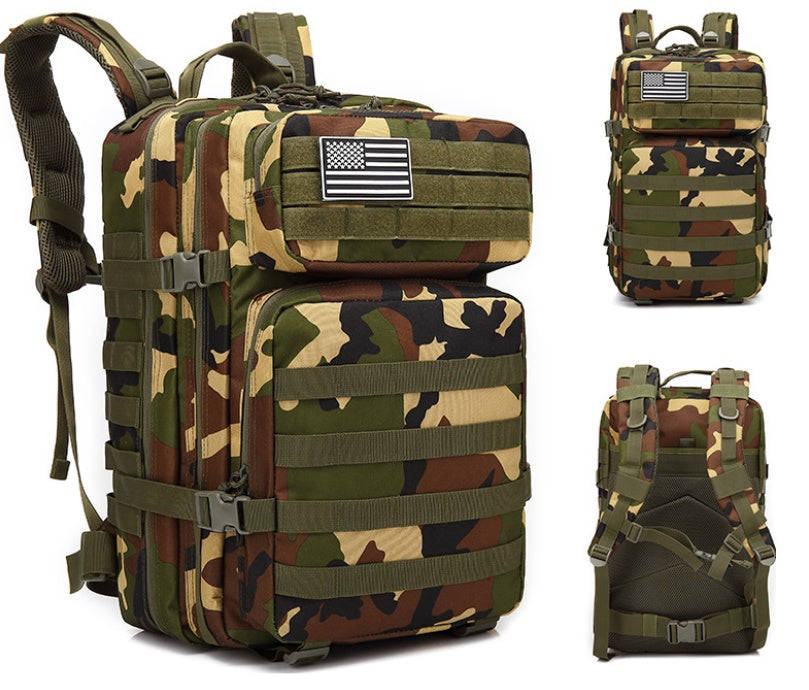 50L Tactical Waterproof Outdoor Backpack – Military-Grade MOLLE Design