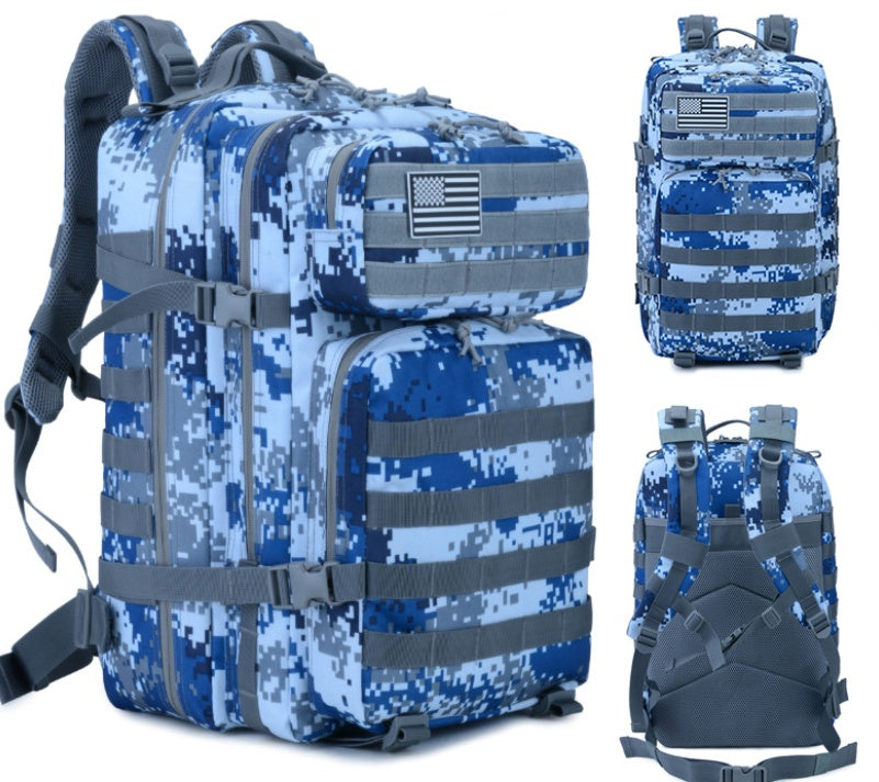 50L Tactical Waterproof Outdoor Backpack – Military-Grade MOLLE Design