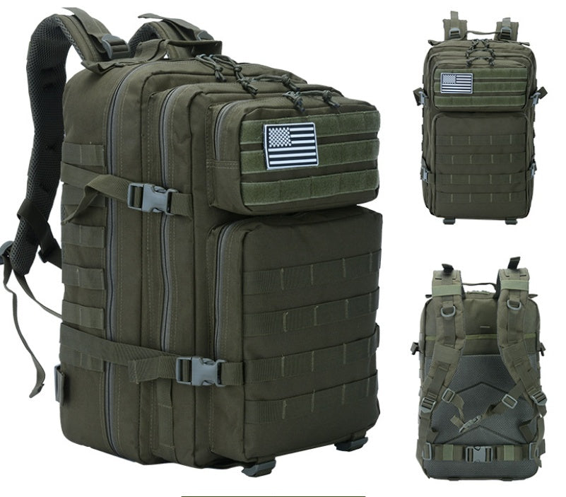 50L Tactical Waterproof Outdoor Backpack – Military-Grade MOLLE Design