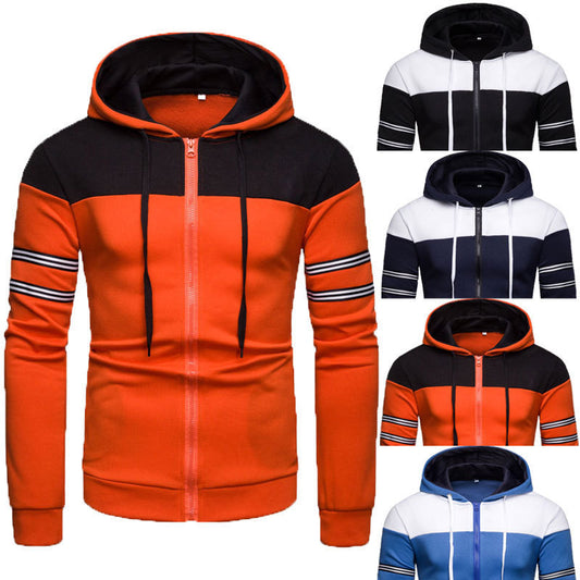 Casual Cotton Hooded Zip Sweater – Everyday Comfort for the Modern Bitcoin Traveler