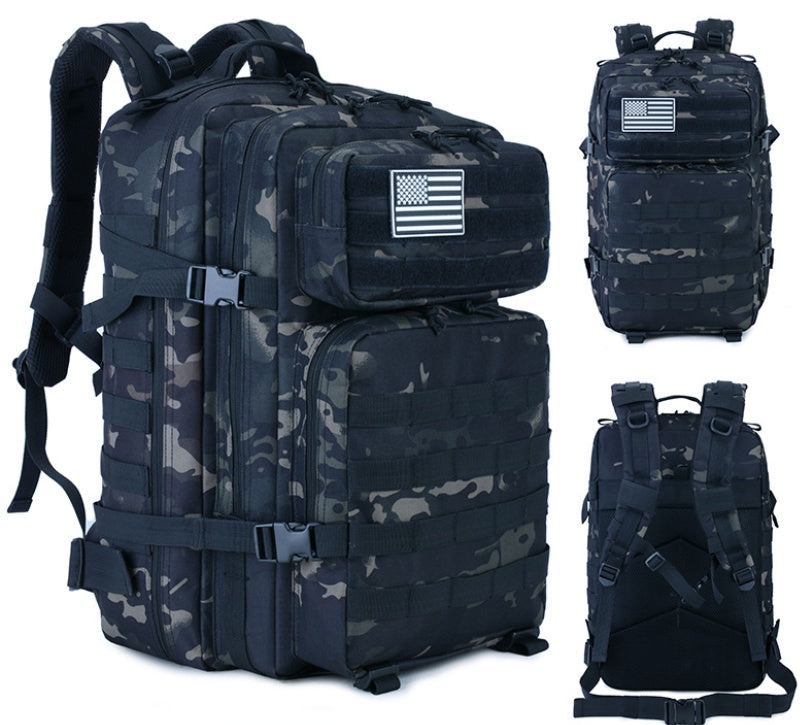 50L Tactical Waterproof Outdoor Backpack – Military-Grade MOLLE Design