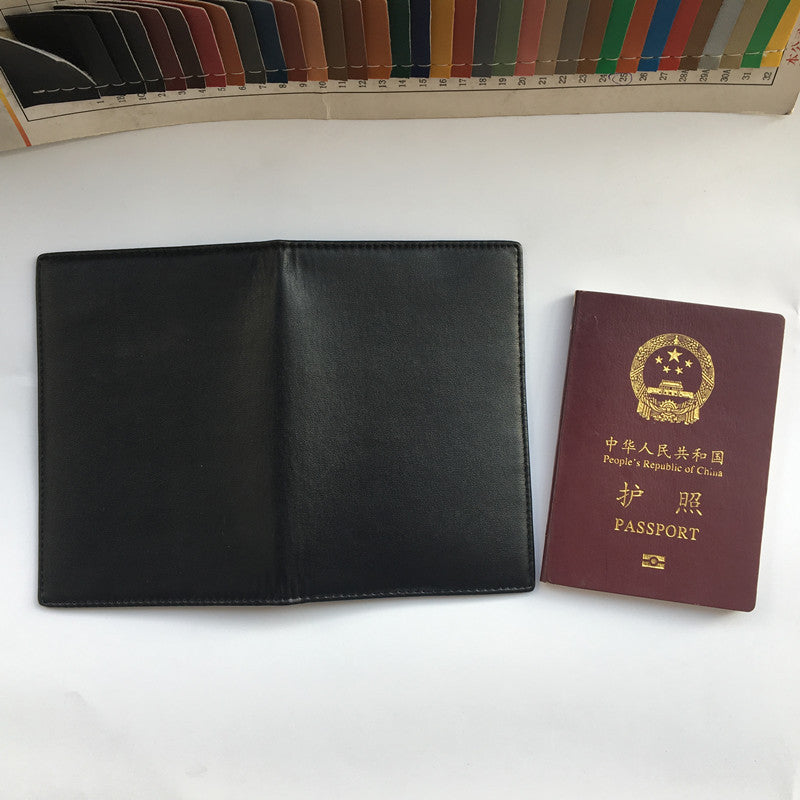 Genuine Leather RFID Passport Holder – The Essential Companion for the Bitcoin Traveler