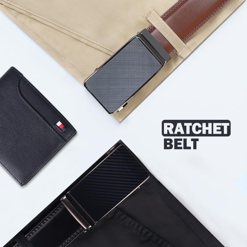Men's Slider Ratchet Belt – Perfect Gift for Any Occasion