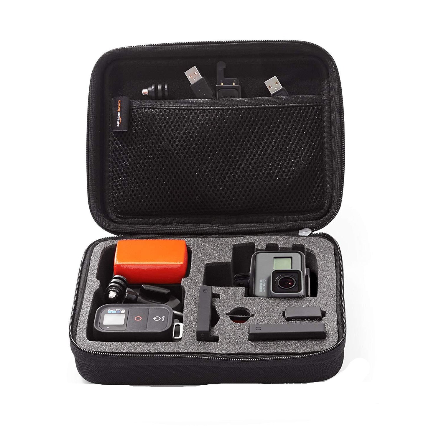 Protective Travel Carrying Case for GoPro & Accessories – Compact Organizer with Foam Padding