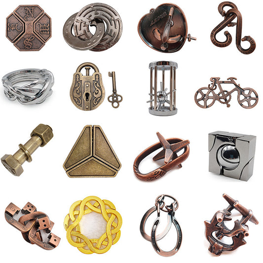 Traveler’s Alloy Puzzle Set – Brain-Burning Fun for the Bitcoin Journey