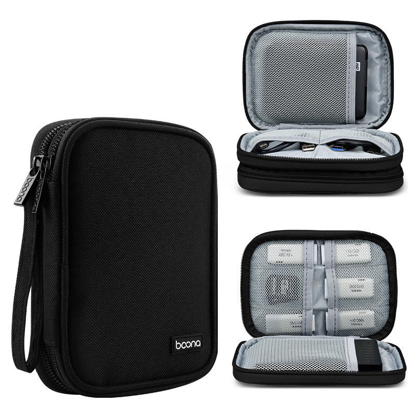 2.5-Inch Mobile Hard Drive Protective Case – Oxford Cloth Storage for Portable HDD
