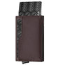 100% Leather RFID Blocking Wallet – Double ID Window, Automatic Up Design, Urban Minimalist