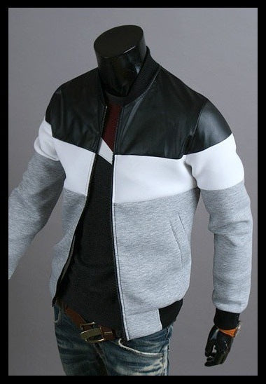 Color-Block Sports Jacket – Lightweight Comfort for Active Travelers