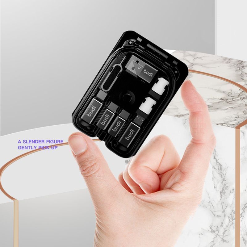 Portable Data Cable Storage Bag – USB/Type-C with Optional Wireless Charging