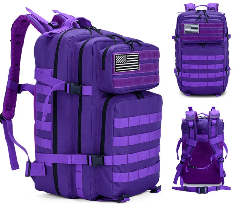 50L Tactical Waterproof Outdoor Backpack – Military-Grade MOLLE Design