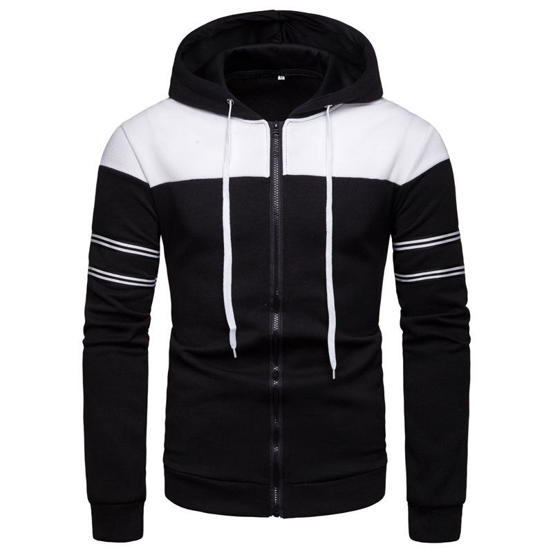 Casual Cotton Hooded Zip Sweater – Everyday Comfort for the Modern Bitcoin Traveler