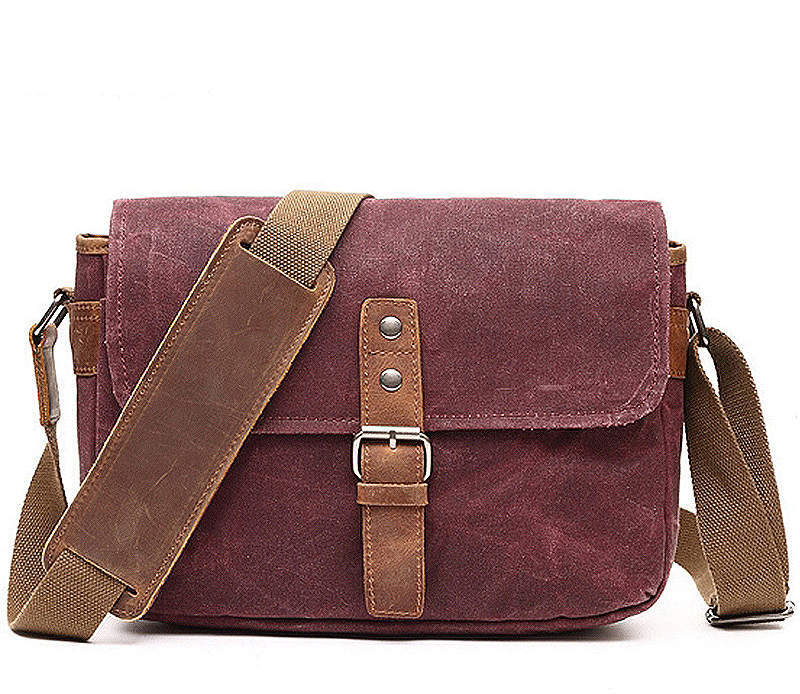 Retro Canvas Shoulder Bag – Durable Everyday Carry with Vintage Charm