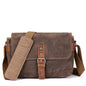 Retro Canvas Shoulder Bag – Durable Everyday Carry with Vintage Charm