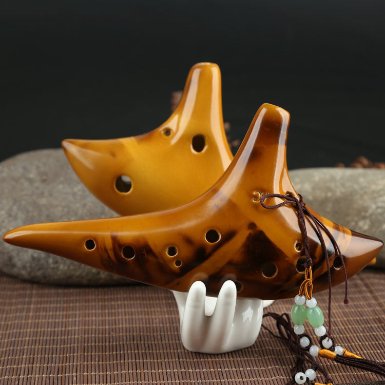 Traveler’s Ceramic 12-Hole Ocarina – Alto C