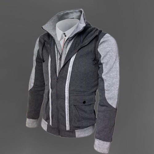 Youth Cotton-Lined Zipper Hoodie – Casual Comfort for the Modern Traveler