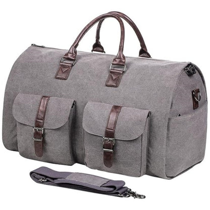 Large PU Leather Travel Bag – Stylish & Spacious Weekender for Men and Women