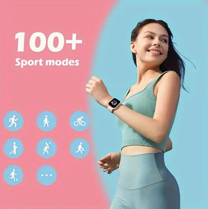 ZL54CJ Square Smartwatch – Fitness, Connectivity, and Style for Travelers
