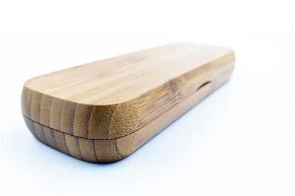 Wooden Piston Fountain Pen with Bamboo Gift Box