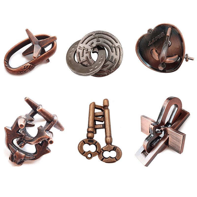 Traveler’s Alloy Puzzle Set – Brain-Burning Fun for the Bitcoin Journey
