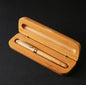 Wooden Piston Fountain Pen with Bamboo Gift Box