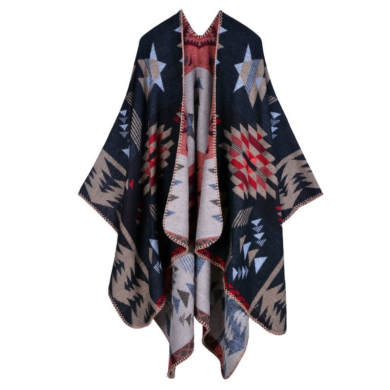 Plaid & Pattern Imitation Cashmere Scarf – Warmth and Style for the Bitcoin Traveler