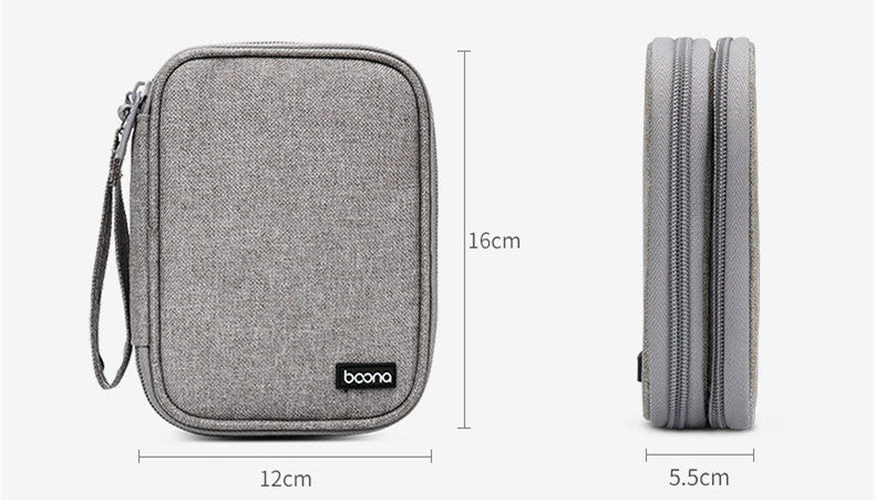 2.5-Inch Mobile Hard Drive Protective Case – Oxford Cloth Storage for Portable HDD