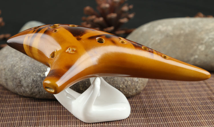 Traveler’s Ceramic 12-Hole Ocarina – Alto C