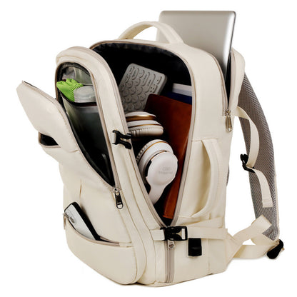 Waterproof Oxford Business Backpack – Fits 15.6-Inch Laptop