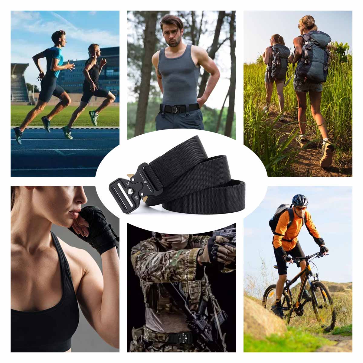 Men’s Tactical Nylon Belt – Built for Everyday Carry and the Modern Digital Traveler