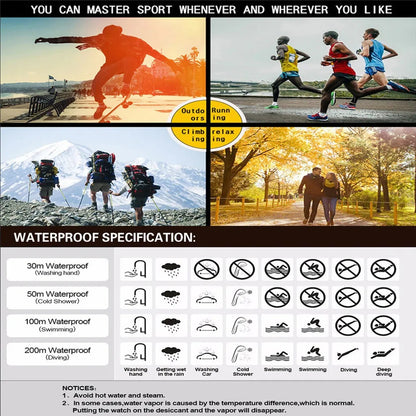 Waterproof Digital Sports Watch – Military Tactical LED Wristwatch
