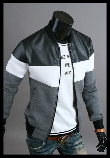 Color-Block Sports Jacket – Lightweight Comfort for Active Travelers