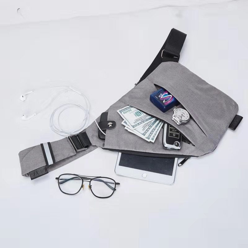 Anti-Theft Crossbody Sling Bag – Lightweight Polyester Travel Pack
