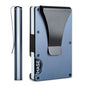 Metal Card Clamp Anti-Magnetic RFID Card Holder
