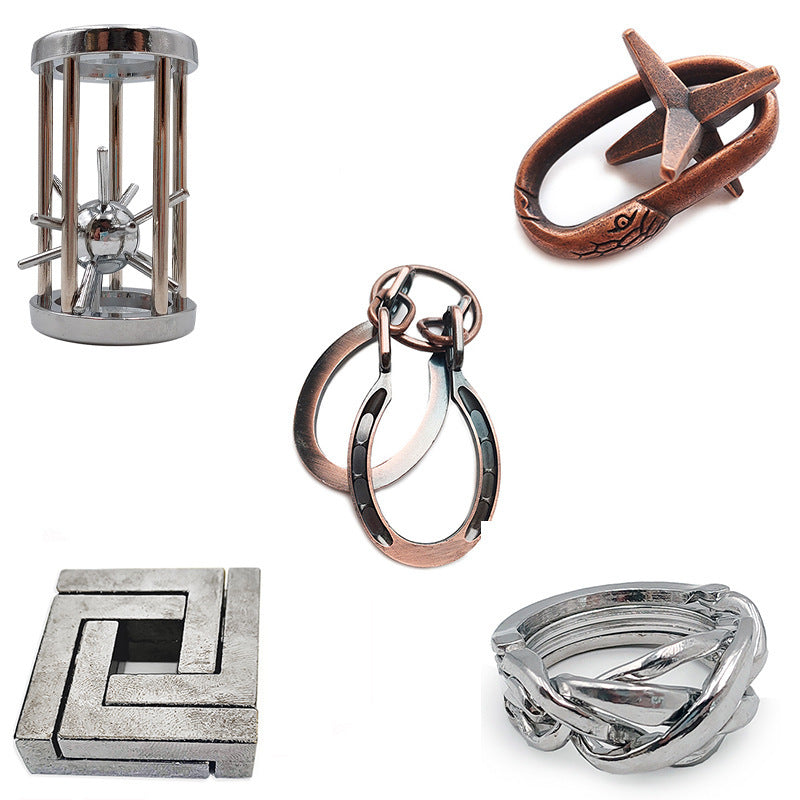 Traveler’s Alloy Puzzle Set – Brain-Burning Fun for the Bitcoin Journey