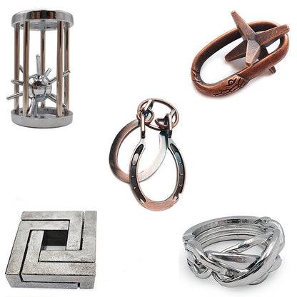 Traveler’s Alloy Puzzle Set – Brain-Burning Fun for the Bitcoin Journey