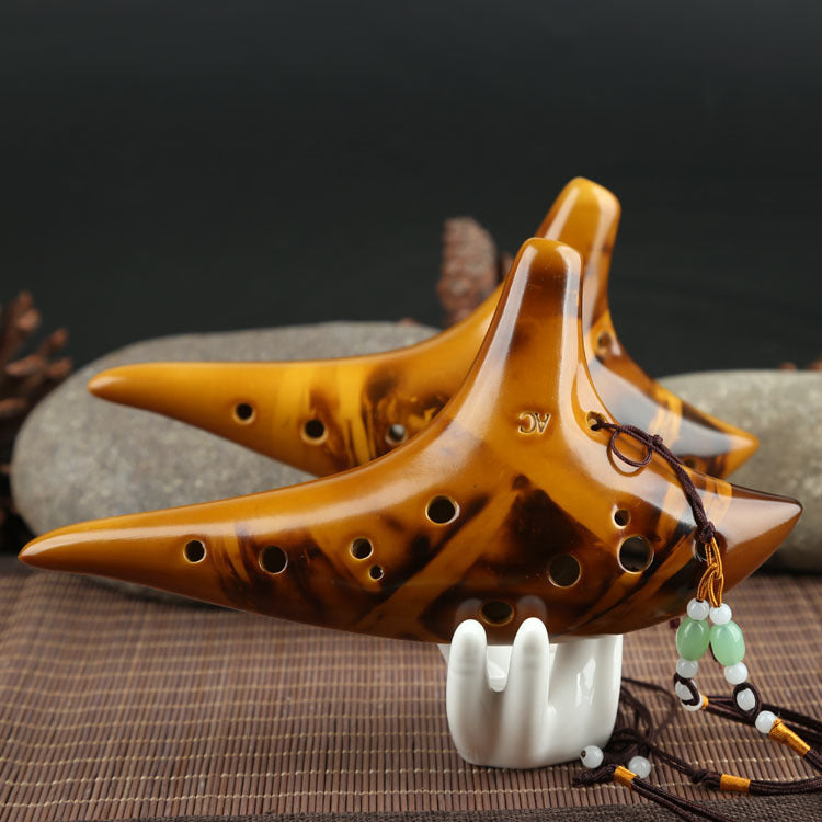Traveler’s Ceramic 12-Hole Ocarina – Alto C