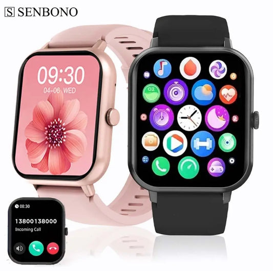 ZL54CJ Square Smartwatch – Fitness, Connectivity, and Style for Travelers