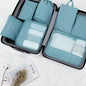 7-Piece Travel Packing Cube Set – Cationic Oxford Cloth Luggage Organizers
