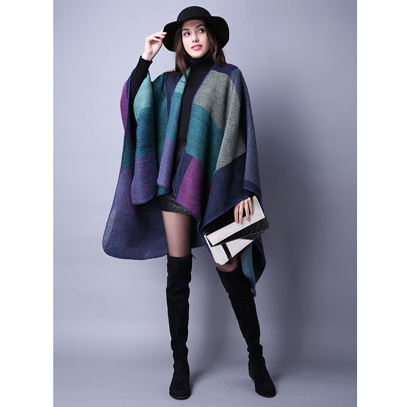 Plaid & Pattern Imitation Cashmere Scarf – Warmth and Style for the Bitcoin Traveler