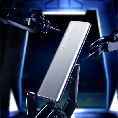 Ultra-Thin Portable External Hard Drive – Metal Shell, Multiple Capacities