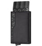 100% Leather RFID Blocking Wallet – Double ID Window, Automatic Up Design, Urban Minimalist