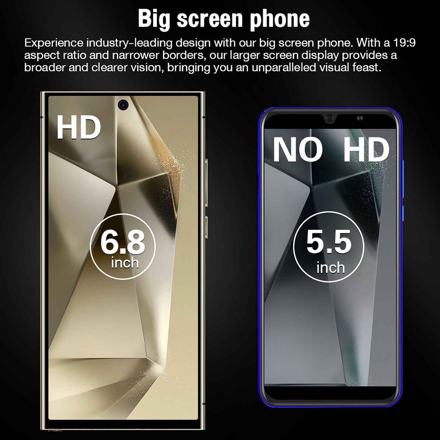 Unlocked 5G Smartphone – 6GB RAM, 256GB Storage, 6000mAh Battery & Stylus