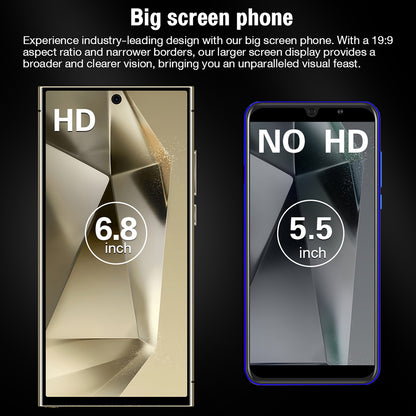 Unlocked 5G Smartphone – 6GB RAM, 256GB Storage, 6000mAh Battery & Stylus