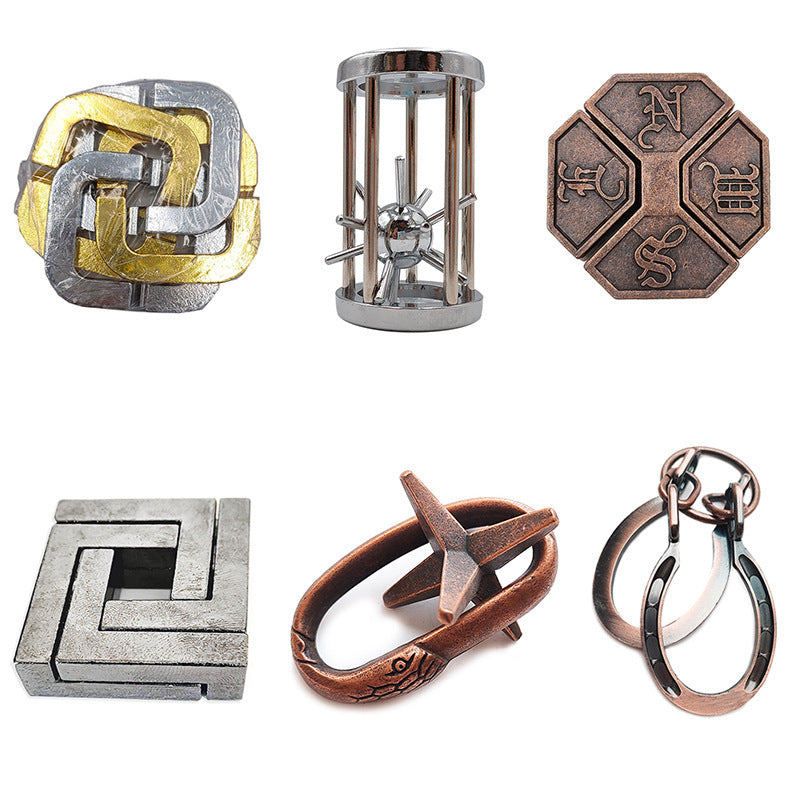 Traveler’s Alloy Puzzle Set – Brain-Burning Fun for the Bitcoin Journey