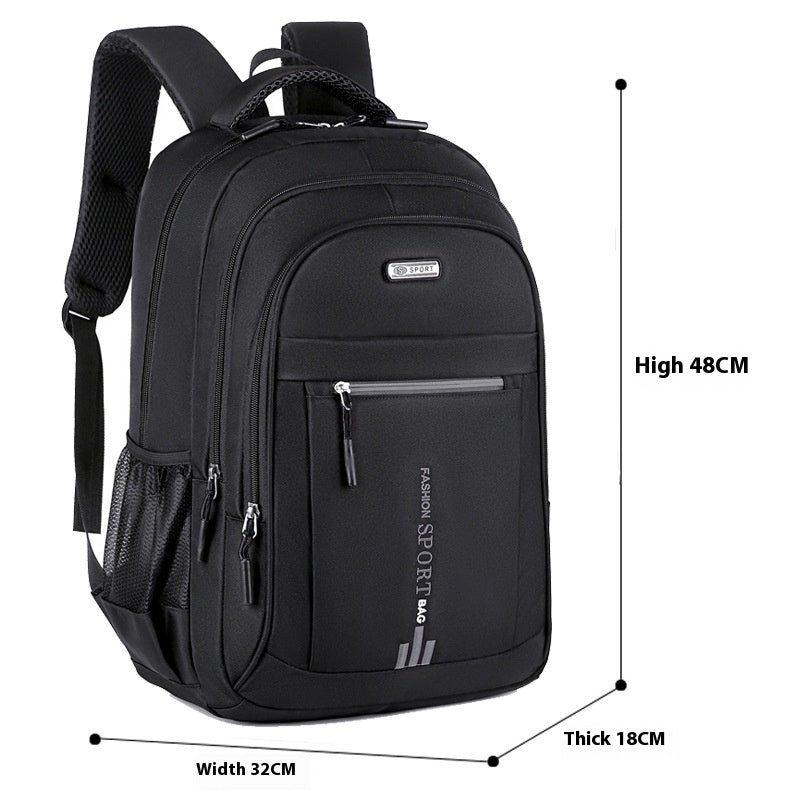 Waterproof Anti-Theft Travel Backpack – Durable Nylon with 36–55L Capacity