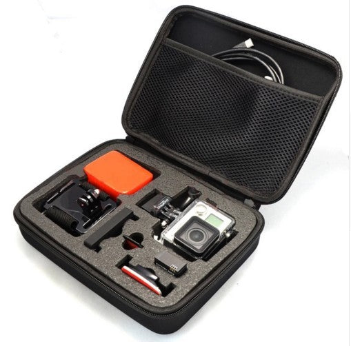 Protective Travel Carrying Case for GoPro & Accessories – Compact Organizer with Foam Padding