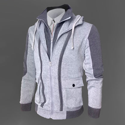 Youth Cotton-Lined Zipper Hoodie – Casual Comfort for the Modern Traveler