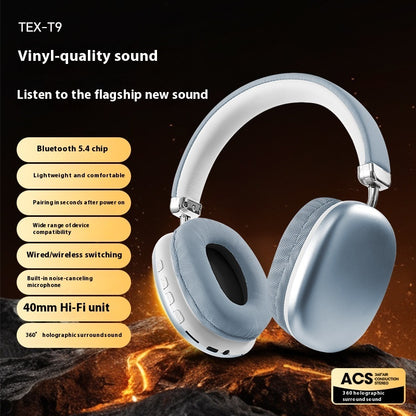 TEX-T9 Sports Bluetooth Headphones – Waterproof, Long Battery Life, Wireless Design