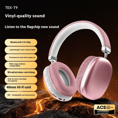 TEX-T9 Sports Bluetooth Headphones – Waterproof, Long Battery Life, Wireless Design