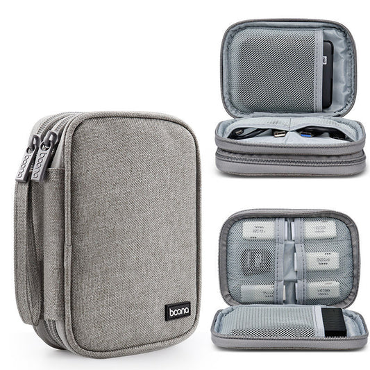 2.5-Inch Mobile Hard Drive Protective Case – Oxford Cloth Storage for Portable HDD
